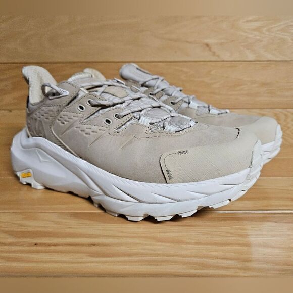 Hoka One One Kaha 2 Low GTX Gore-Tex Shifting Sand Eggnog Mens Shoe - Picture 4 of 12